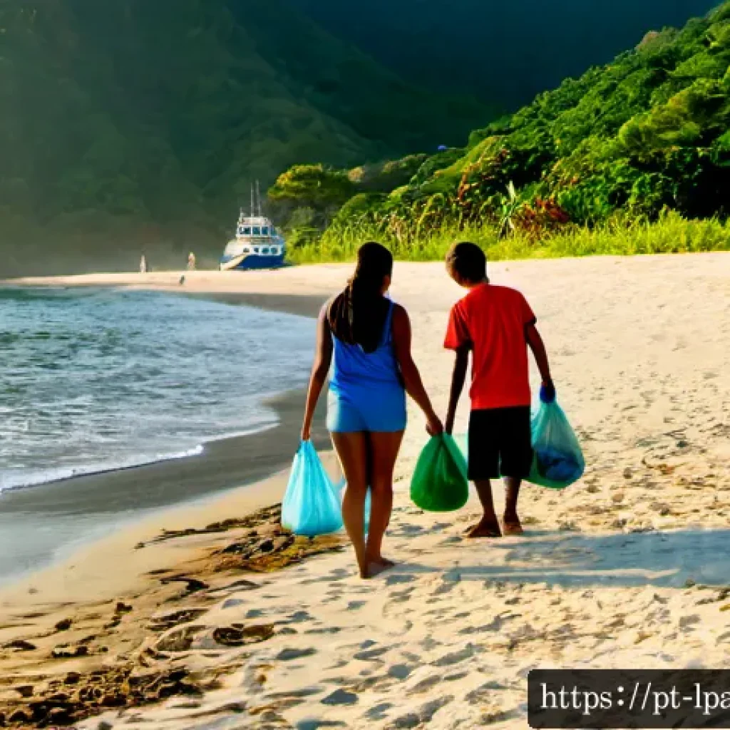 가족 여행으로 얻는 인성 교육의 중요성 - Photorealistic family travel scene in Brazil, a Brazilian mother, father, and two school-age childre...